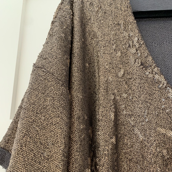 Metallic Beaded Shirt - Picture 2 of 4